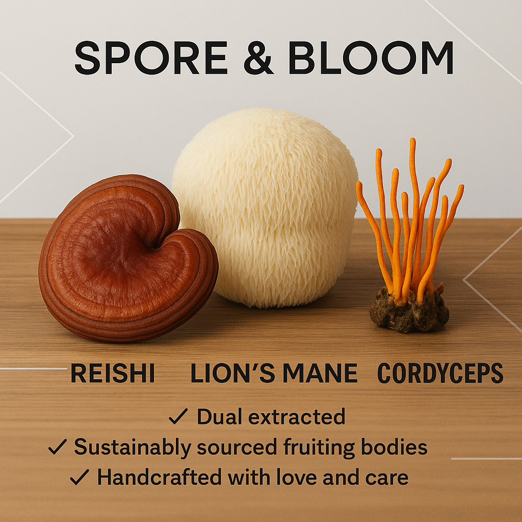 Understanding the Difference Between Reishi, Lion’s Mane, and Cordyceps