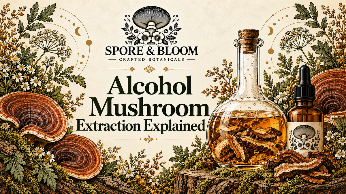 Alcohol Mushroom Extraction Explained