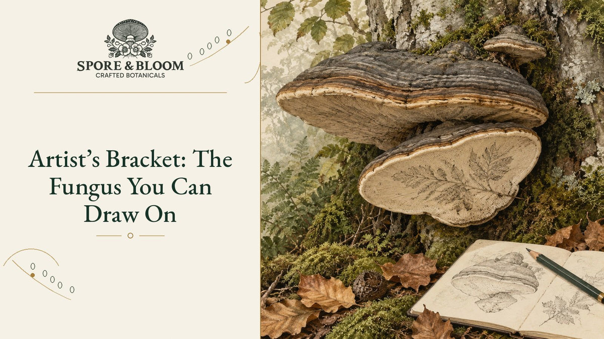 Artist's Bracket: The Fungus You Can Draw On