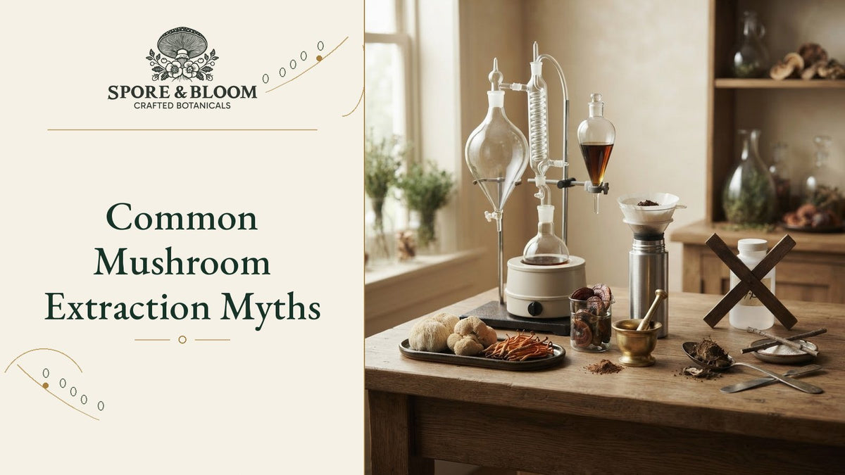 Common Mushroom Extraction Myths