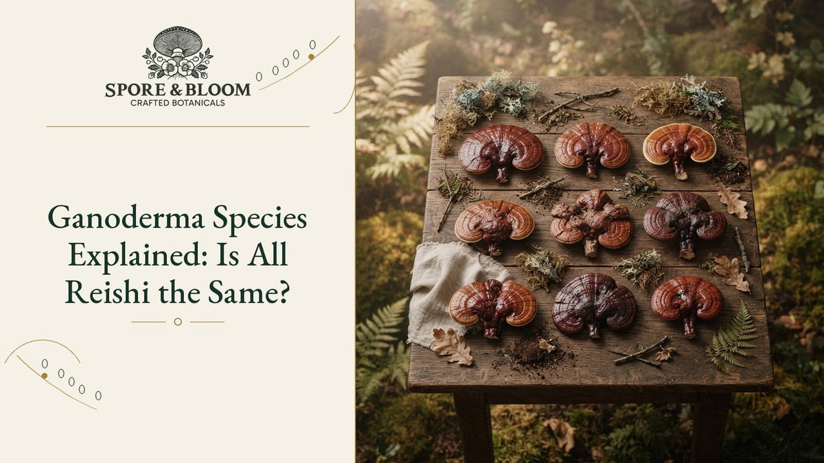 Ganoderma Species Explained: Is All Reishi the Same?