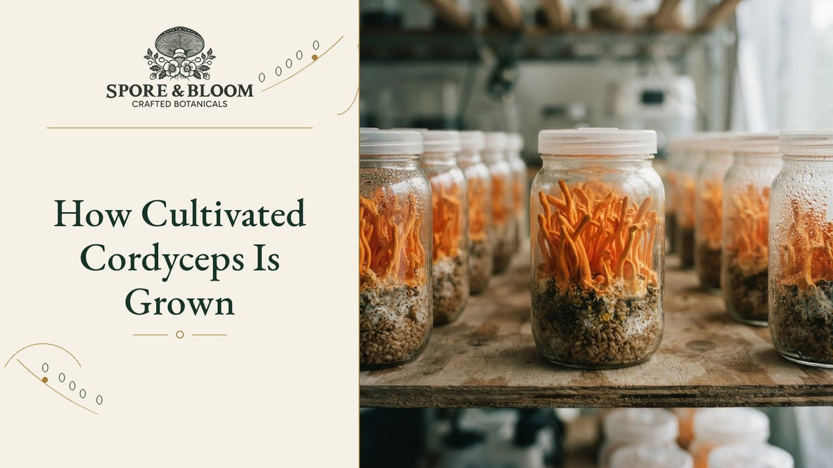 How Cultivated Cordyceps Is Grown