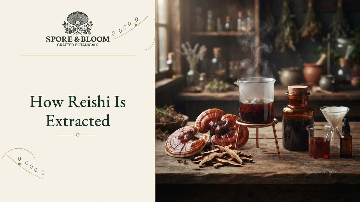 How Reishi Is Extracted