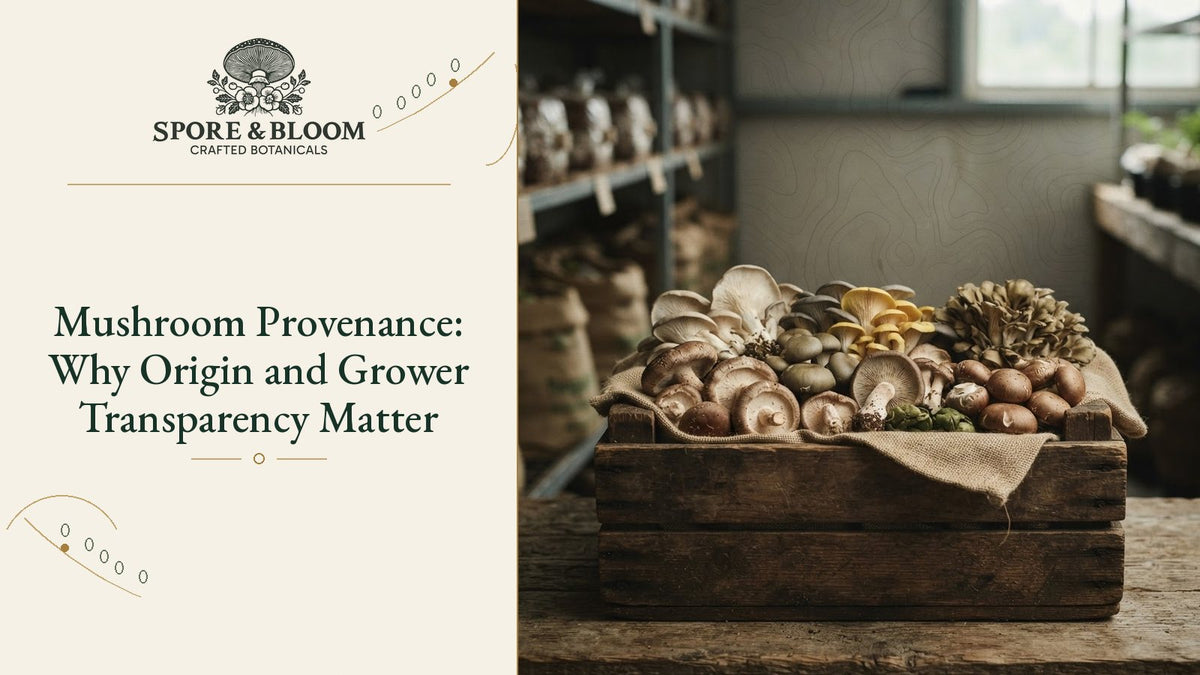 Mushroom Provenance: Why Origin and Grower Transparency Matter