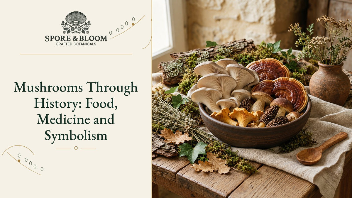 Mushrooms Through History: Food, Medicine and Symbolism