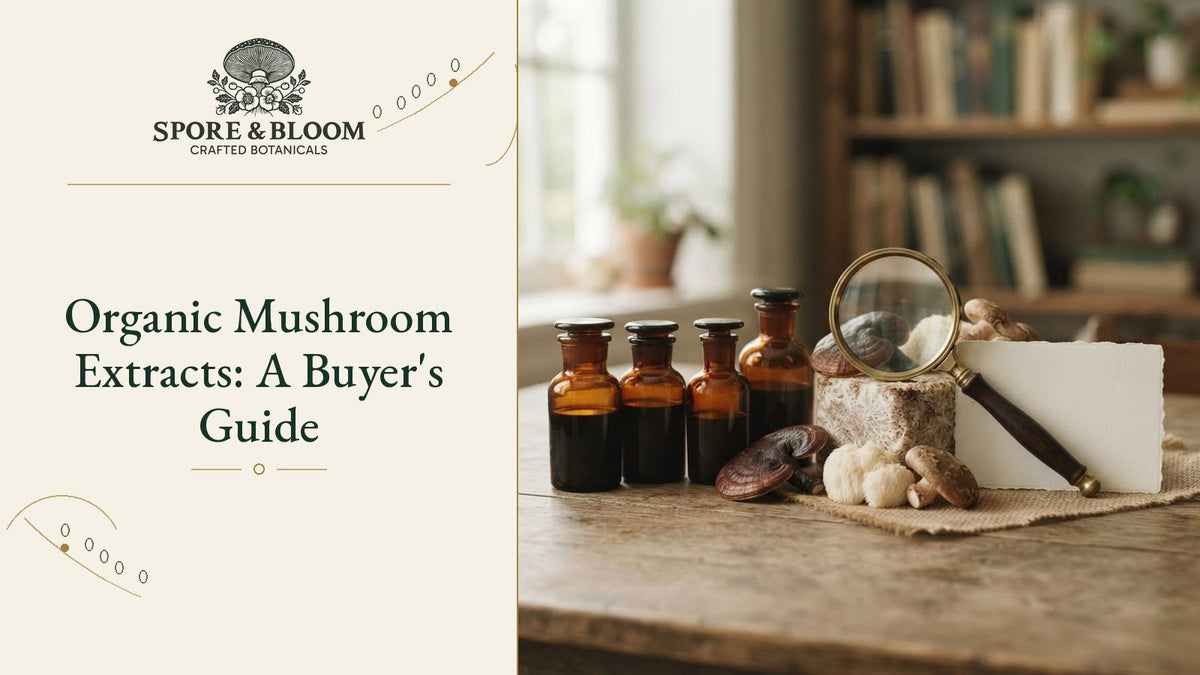 Organic Mushroom Extracts: A Buyer's Guide