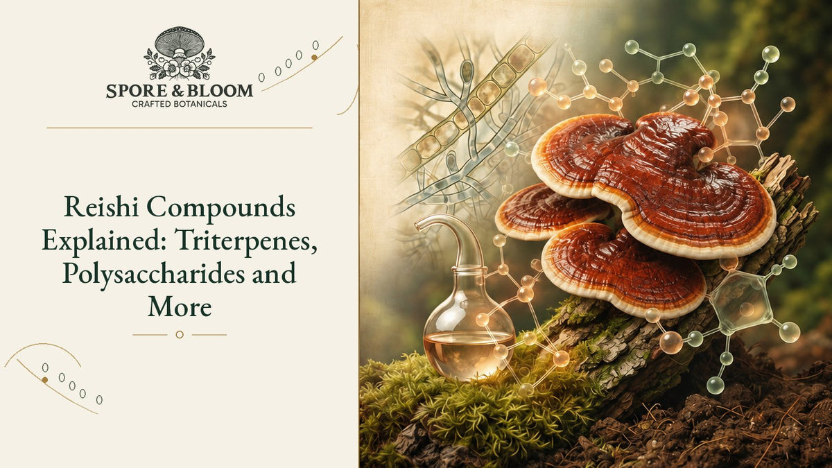 Reishi Compounds Explained: Triterpenes, Polysaccharides and More