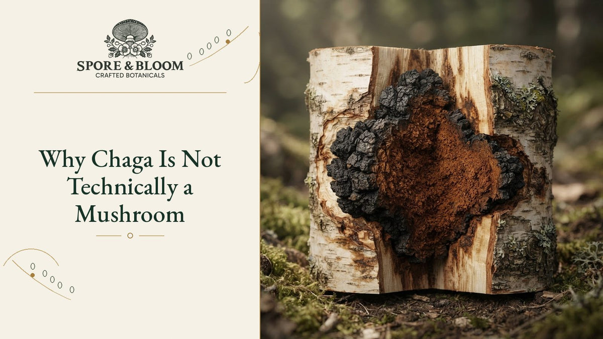 Why Chaga Is Not Technically a Mushroom