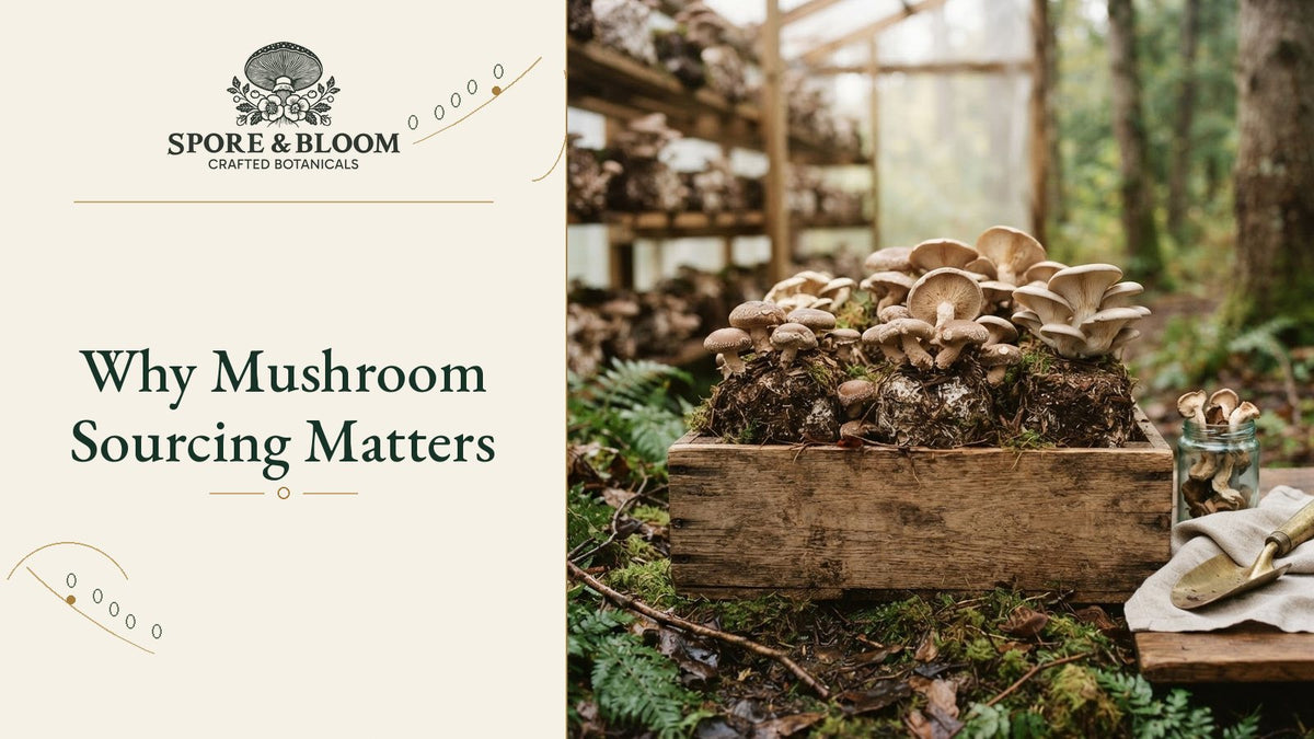 Why Mushroom Sourcing Matters